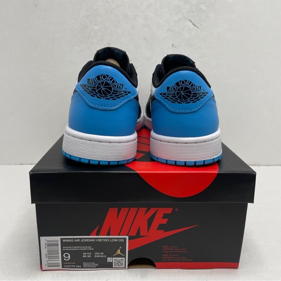 Nike Air Jordan 1 Retro Low WMNS “UNC/Powder Blue” 2022 - Picture 4 of 4